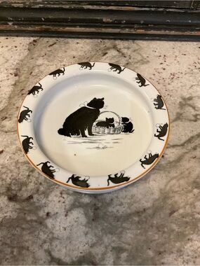 Vintage Grimwades Black Cat Nursery Bowl